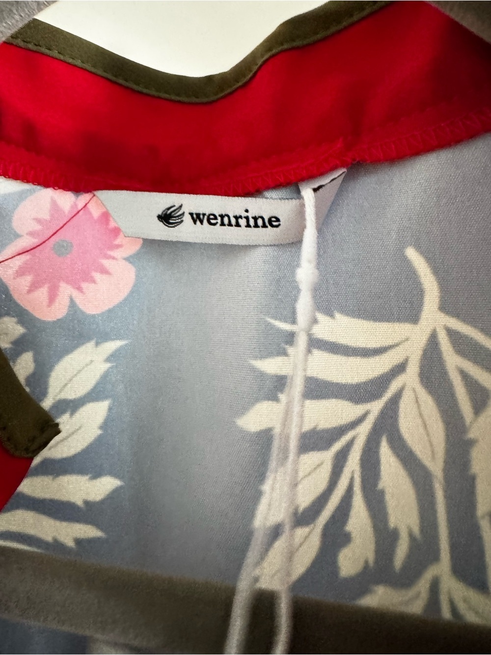 Wenrine Floral Button Front Mini Dress Size Small NWT - Picture 4 of 7